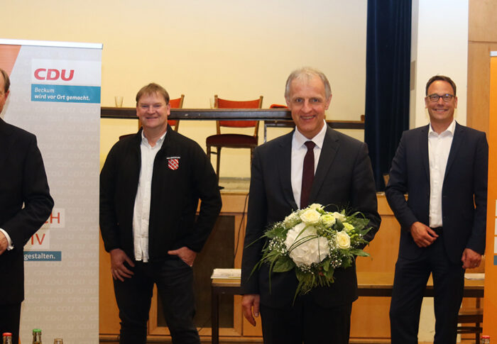 Nominierung zum Bürgermeisterkandidaten der CDU.