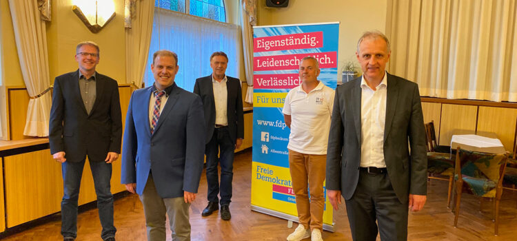 FDP unterstützt Strothmann als Bürgermeisterkandidat.