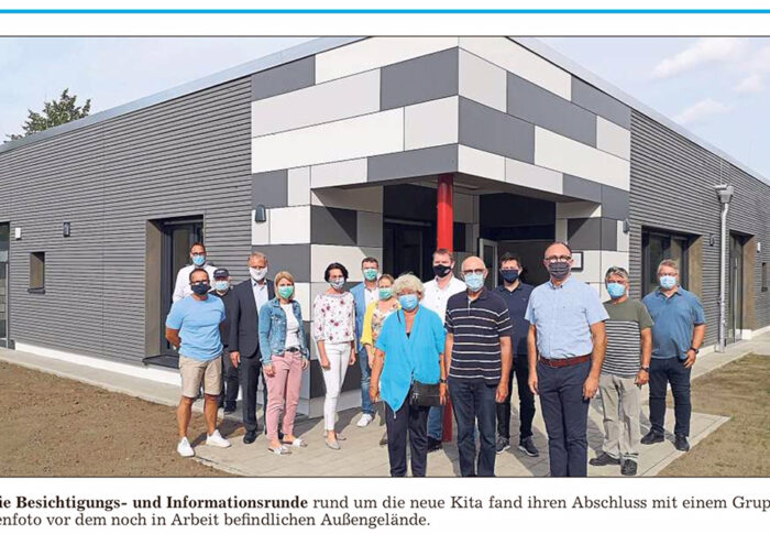 Eine neue Kindertagesstätte in Neubeckum